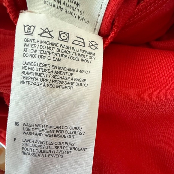 PUMA Men's T7 Track Suit Red and White Size XL - Picture 10 of 14